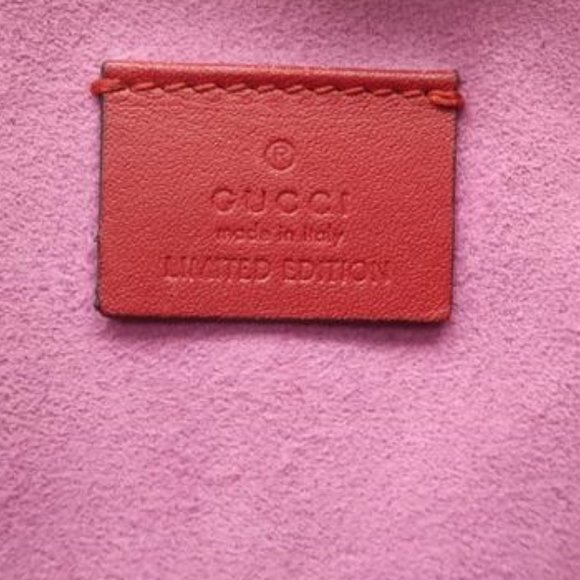 GUCCI LIMITED EDITION SUPREME CANVAS+LEATHER BOSCO CLUTCH/POUCH-100% AUTHENTIC - Picture 11 of 12